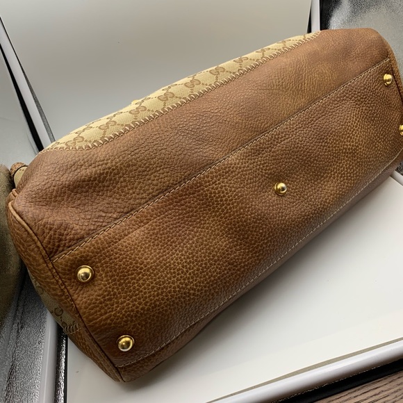 Authentic Gucci GG large canvas Pelham tote - Picture 7 of 8